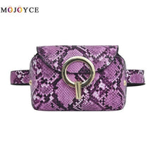 Load image into Gallery viewer, Fashion Snake Print Belt Bag
