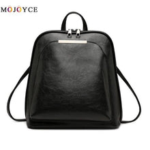Load image into Gallery viewer, Vintage Oil Wax Leather Backpack Women