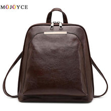 Load image into Gallery viewer, Vintage Oil Wax Leather Backpack Women