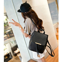 Load image into Gallery viewer, Backpack Women Pu Leather
